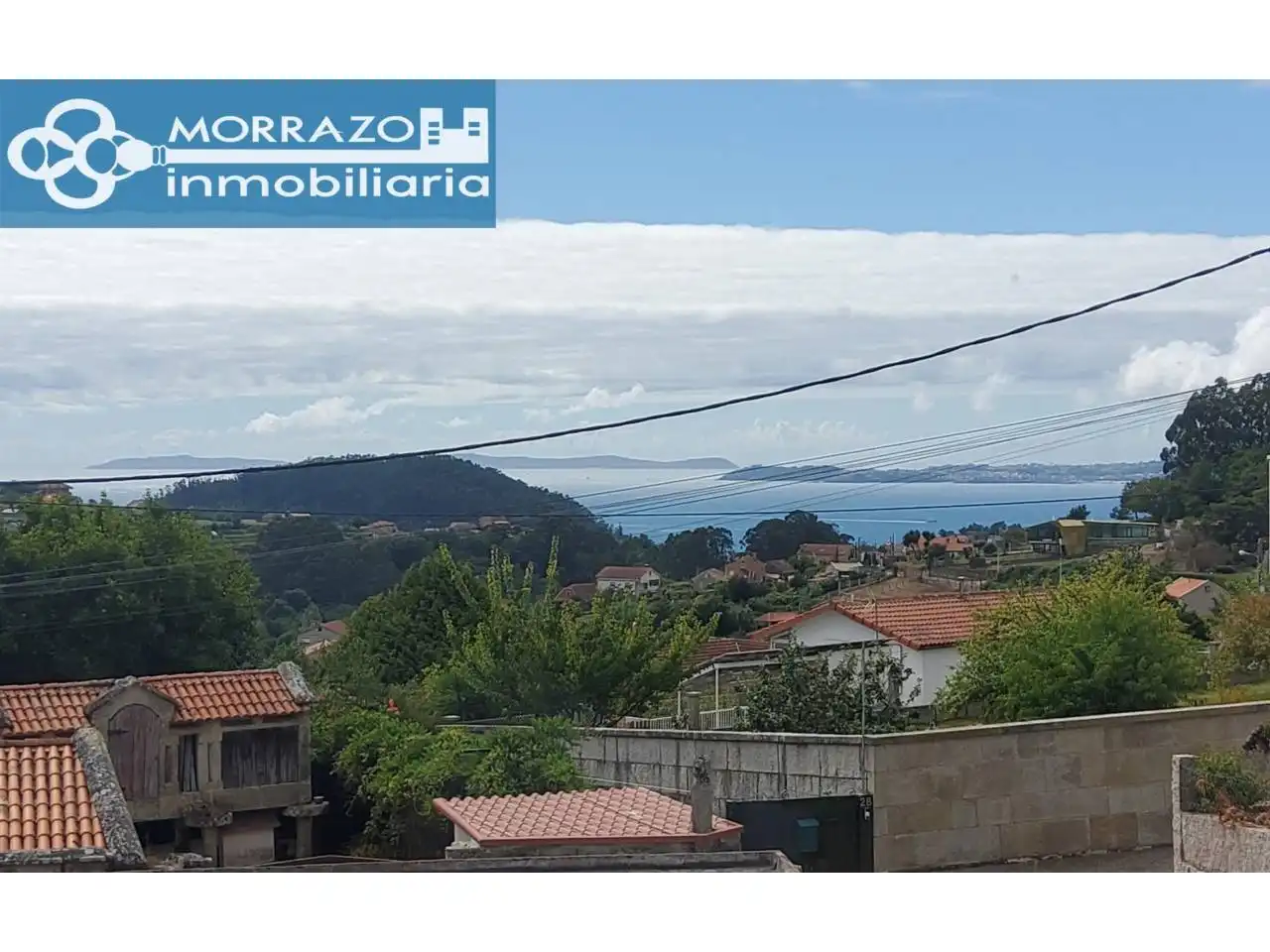 Exterior view of Houses for sale in Marín  with Heating, Private garden and Terrace