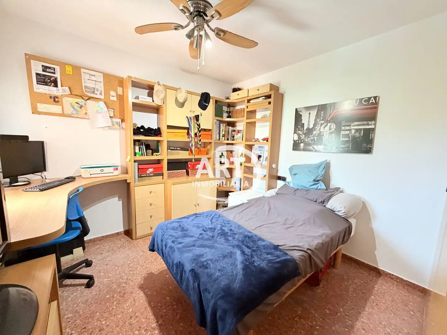 Bedroom of Houses for sale in San Antonio de Benagéber  with Air Conditioner, Heating and Private garden