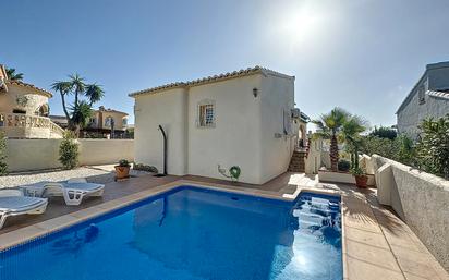 Swimming pool of House or chalet for sale in Benitachell / El Poble Nou de Benitatxell  with Air Conditioner, Terrace and Swimming Pool