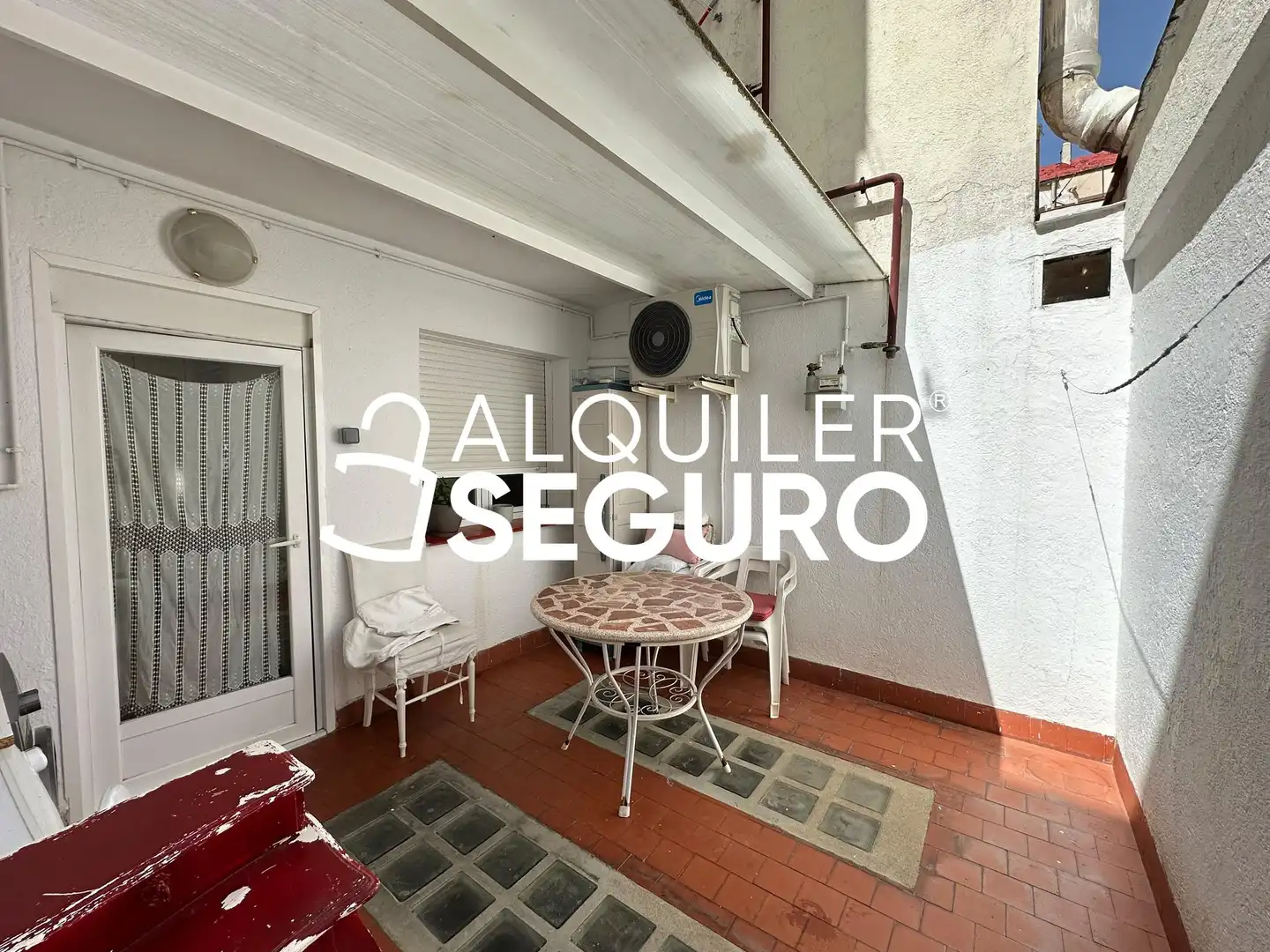 Terraza de Piso de alquiler en Madrid con Aire acondicionado, Calefacción y Terraza