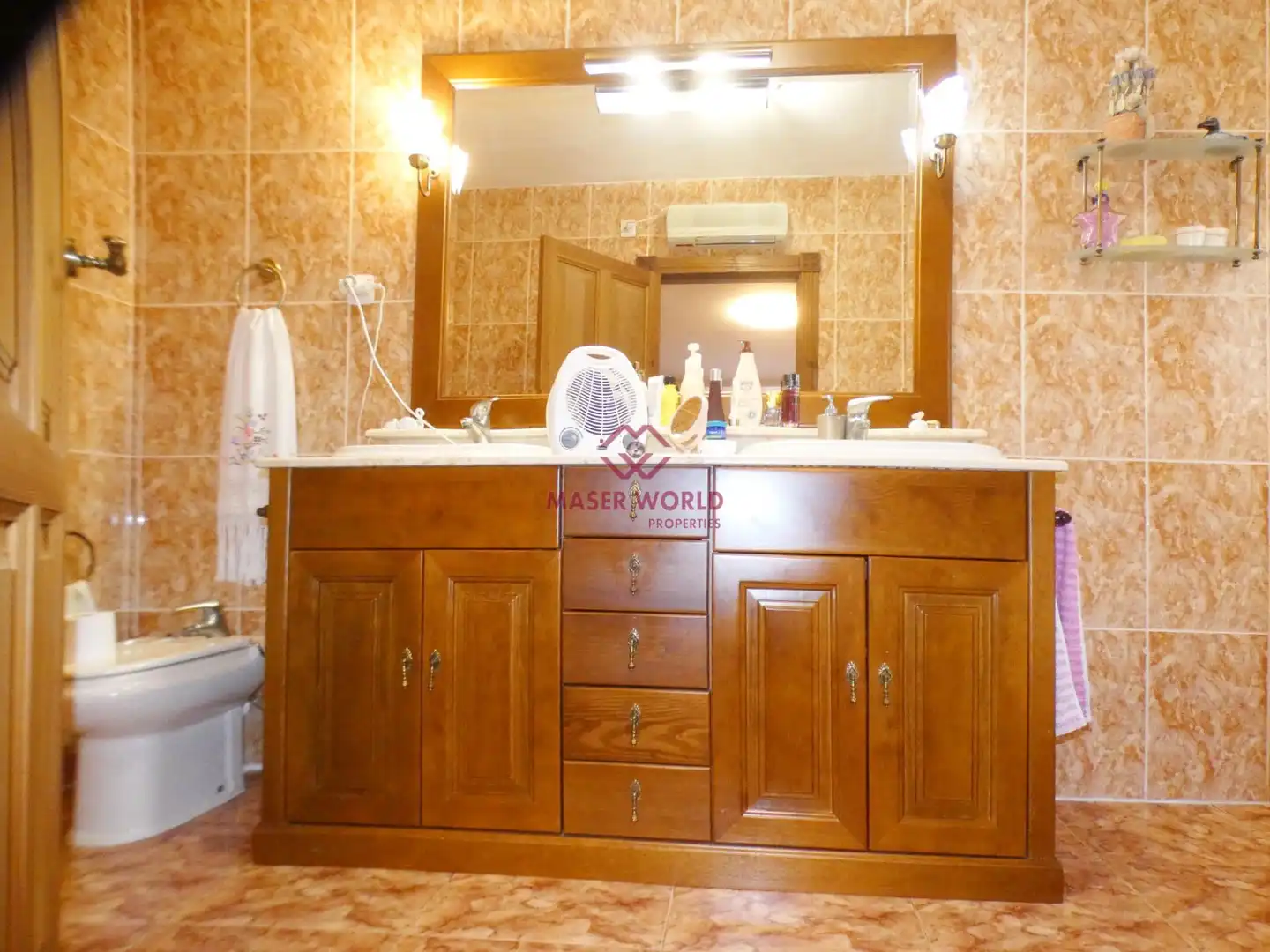 Baño de Dúplex en venta en Mazarrón con Aire acondicionado, Jardín privado y Terraza