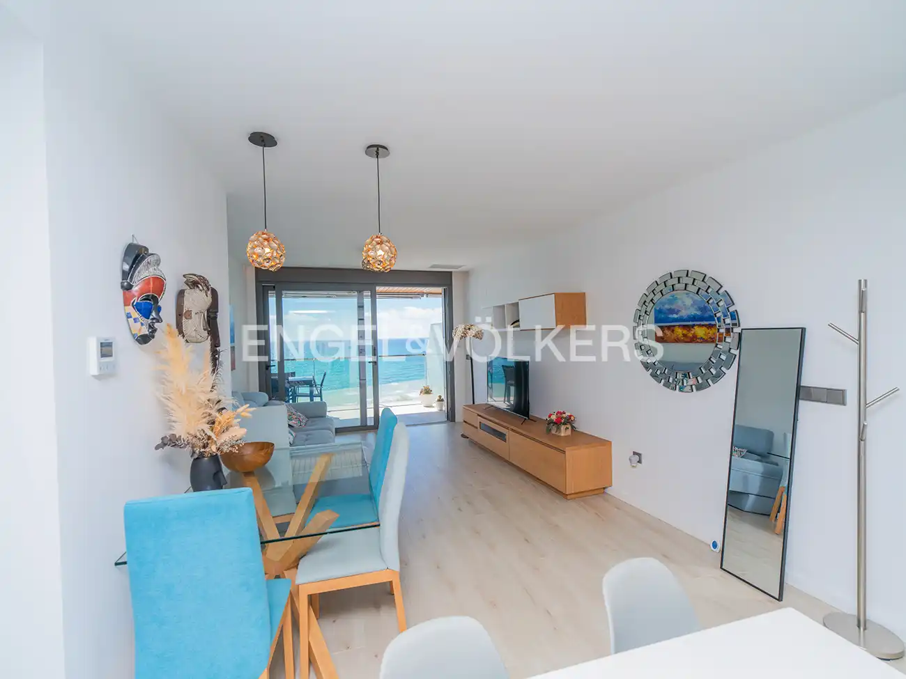Living room of Flat for rent in Alicante / Alacant  with Air Conditioner, Terrace and Furnished