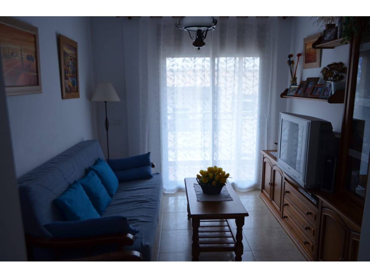 Sala d'estar de Pis en venda en Sant Carles de la Ràpita amb Aire condicionat, Calefacció i Terrassa