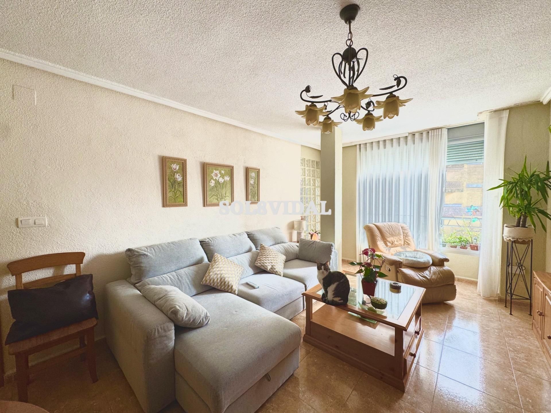 Sala de estar de Piso en venta en Orihuela con Aire acondicionado y Amueblado