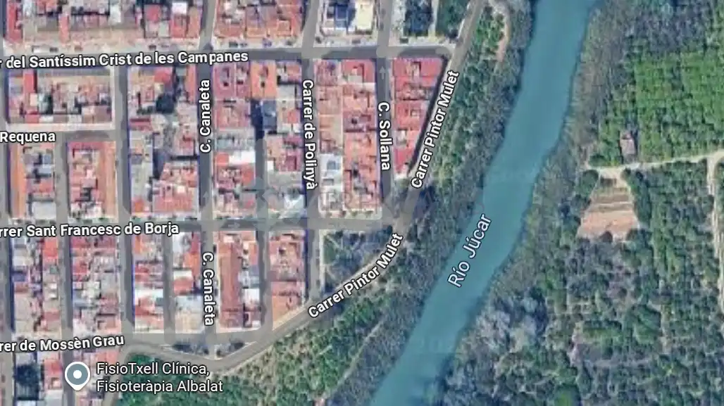 Vista exterior de Pis en venda en Albalat de la Ribera