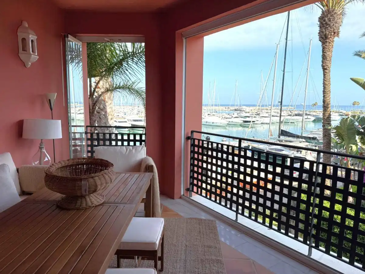 Terrace of Apartments for rent in Sotogrande  with Air Conditioner, Heating and Terrace