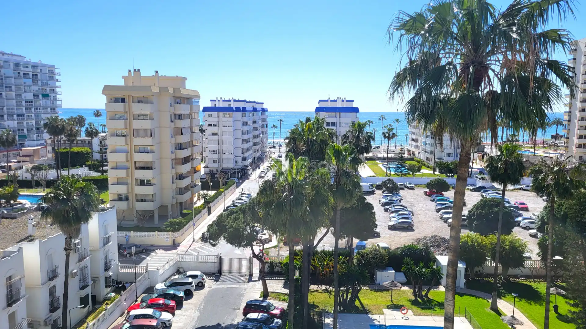 Vista exterior de Apartamento en venta en Benalmádena con Aire acondicionado, Terraza y Piscina