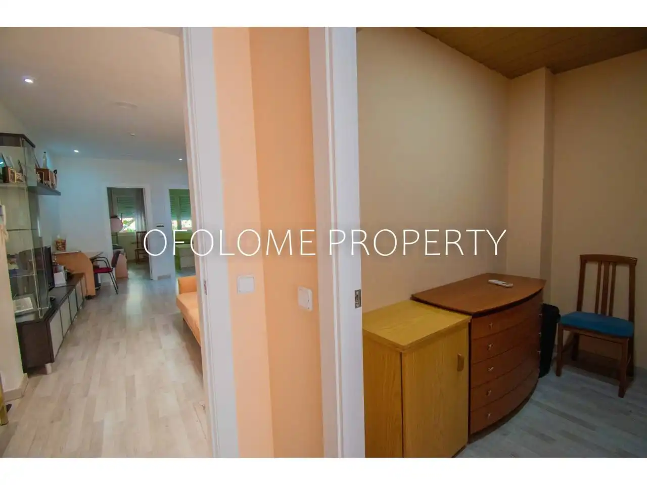 Schlafzimmer von Einfamilien-Reihenhaus zum Verkauf in Sabadell mit Heizung und Terrasse