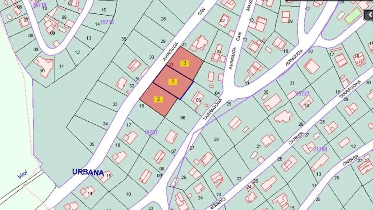 Residential land for sale in Avinguda Can Massuet 12