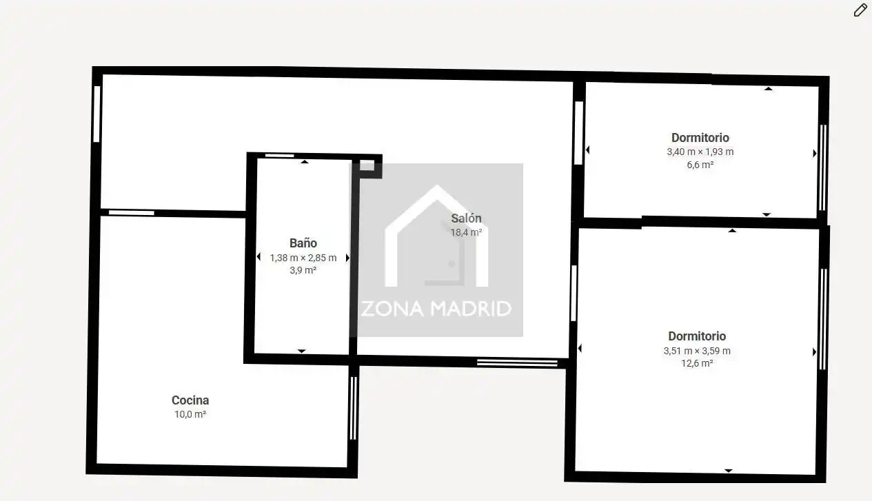 Flat for sale in Madrid  with Furnished