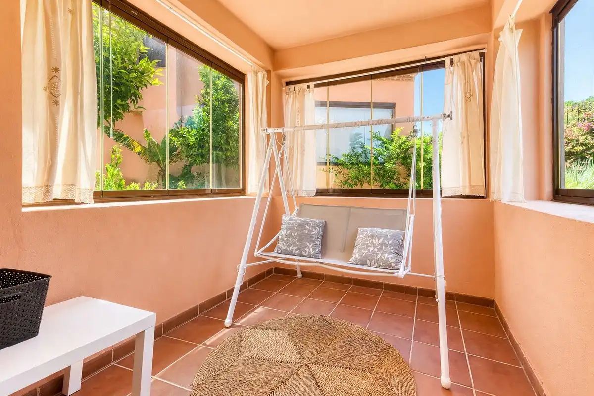 Terraza de Casa adosada en venta en Estepona con Aire acondicionado, Terraza y Alarma