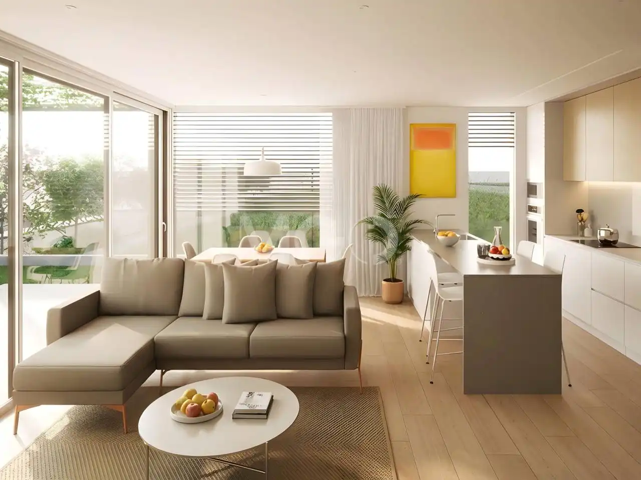 Sala de estar de Casa o chalet en venta en Sant Hipòlit de Voltregà con Aire acondicionado, Calefacción y Jardín privado