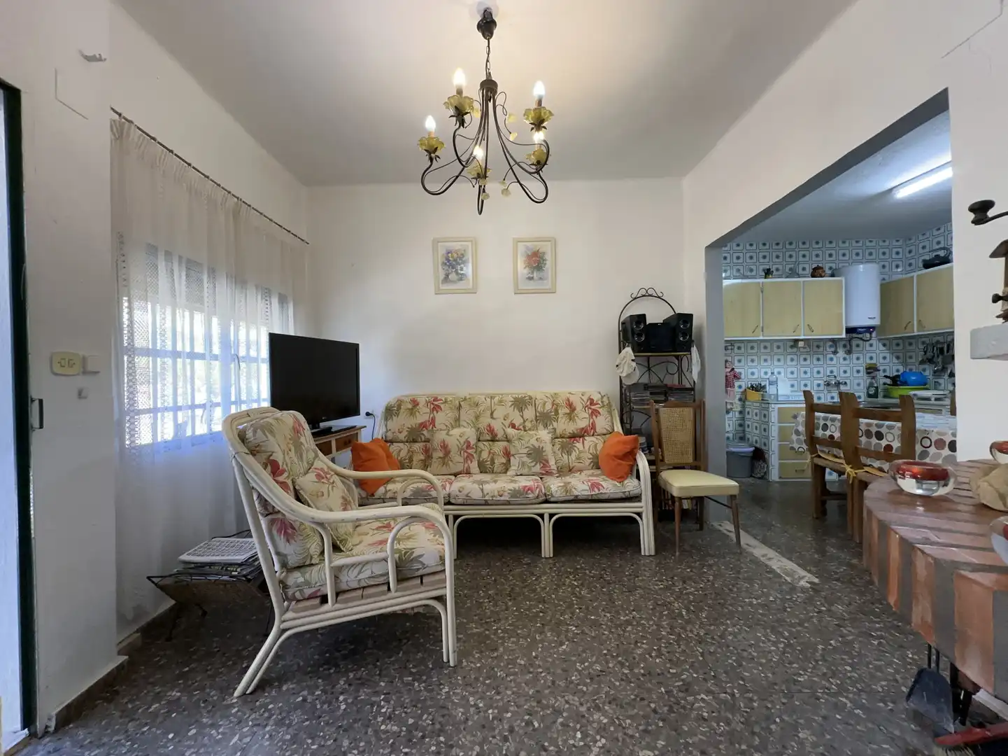 Sala de estar de Casa o chalet en venta en Gilet con Jardín privado, Terraza y Trastero