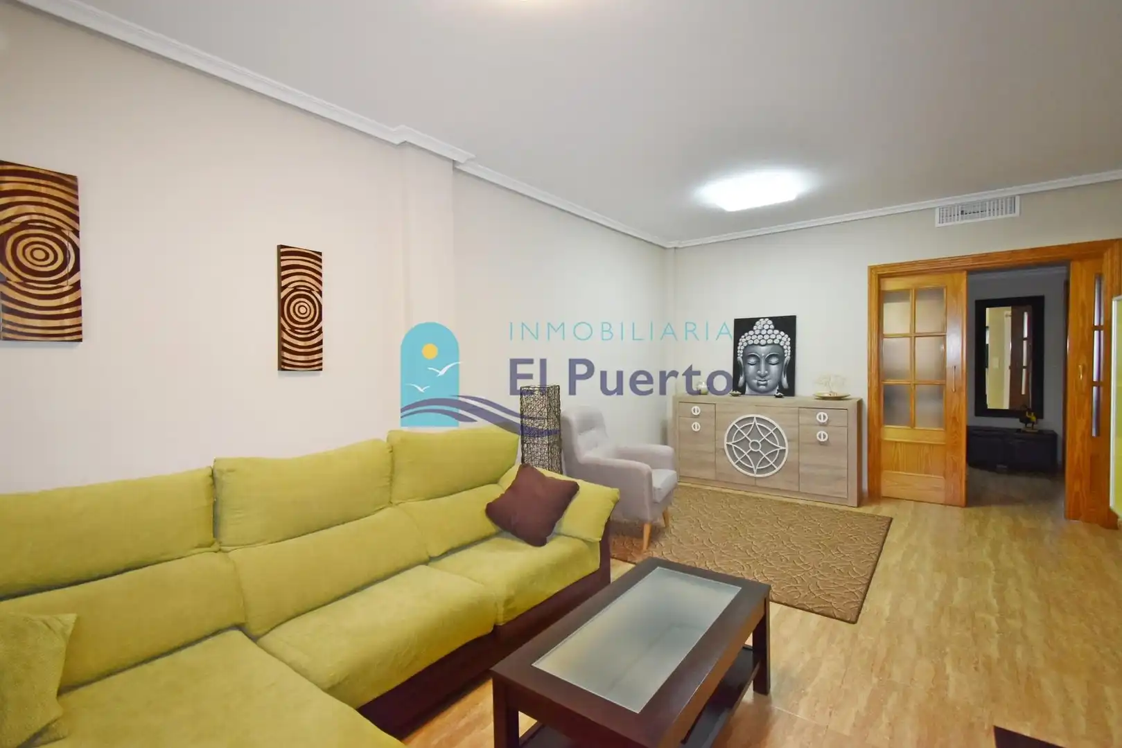 Sala de estar de Dúplex en venta en Mazarrón con Aire acondicionado, Calefacción y Jardín privado