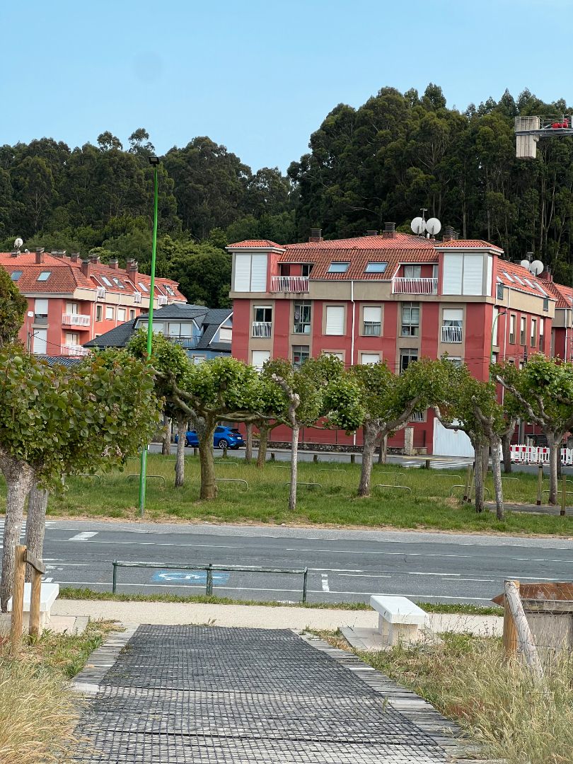 Exterior view of Flat for sale in Miño  with Furnished, Oven and Washing machine