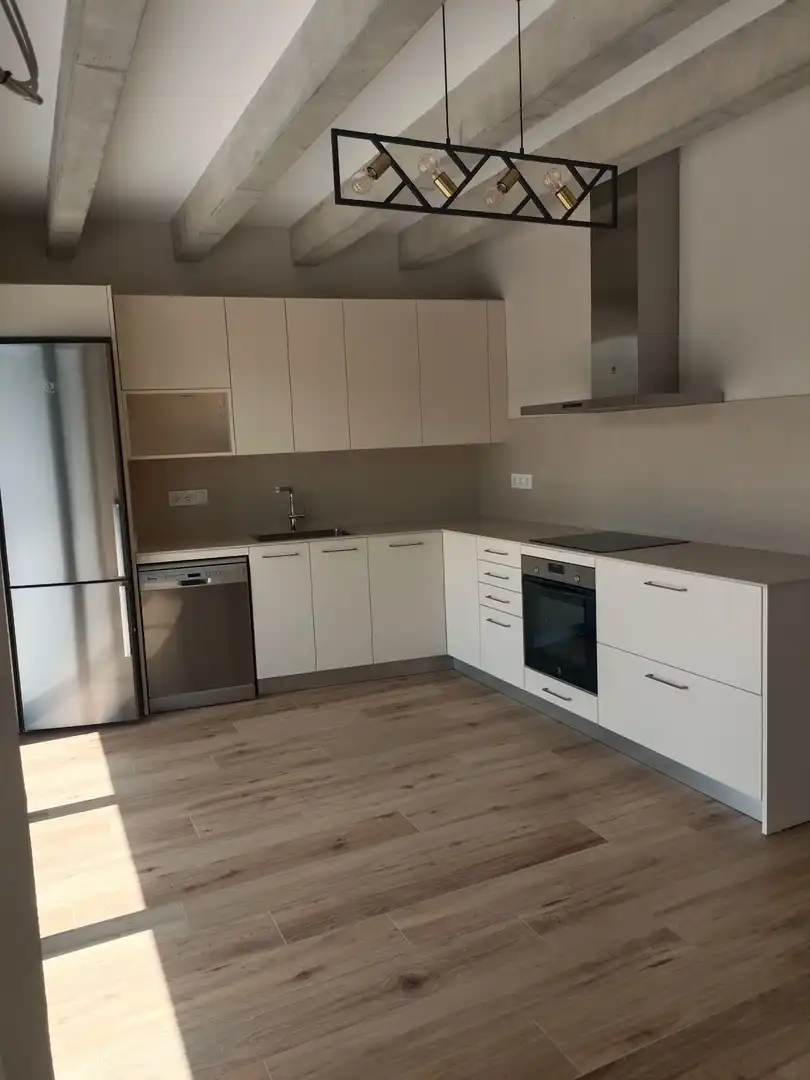 Cuina de Casa o xalet de lloguer en Sant Aniol de Finestres amb Aire condicionat, Calefacció i Jardí privat