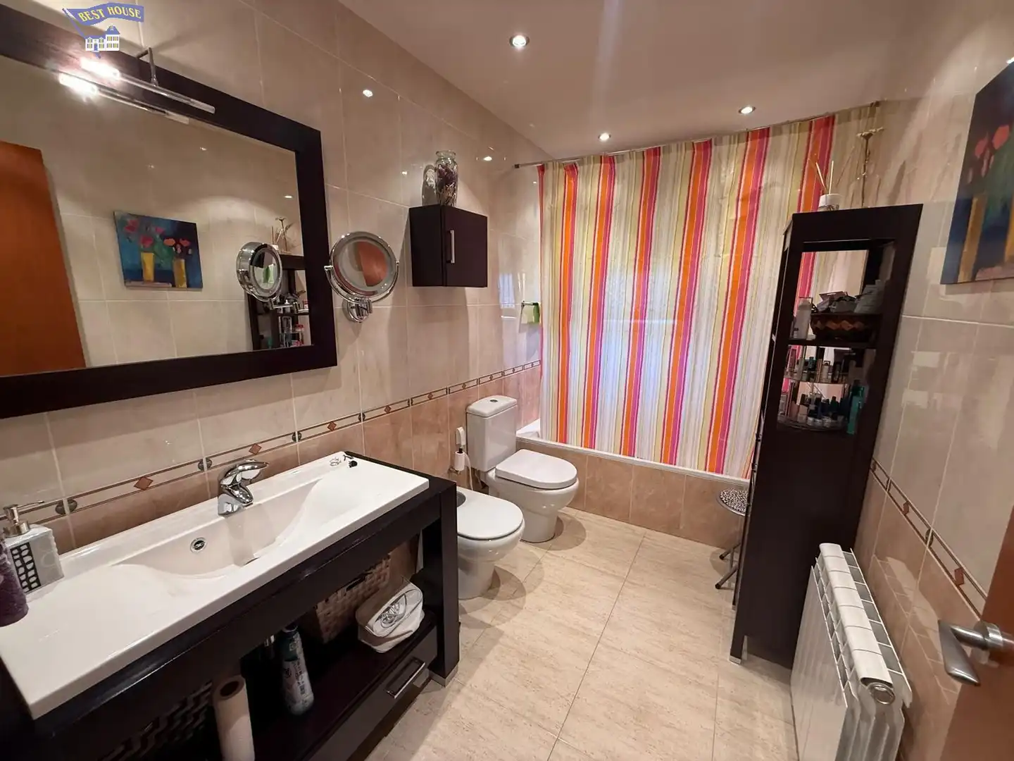 Baño de Casa o chalet en venta en Caldes de Montbui con Aire acondicionado, Calefacción y Jardín privado
