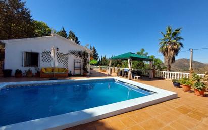 Garden of Country house for sale in Cómpeta  with Terrace and Swimming Pool