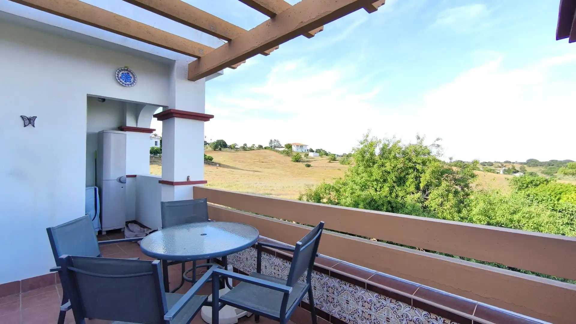 Terraza de Apartamento en venta en Ayamonte con Terraza, Amueblado y Piscina comunitaria