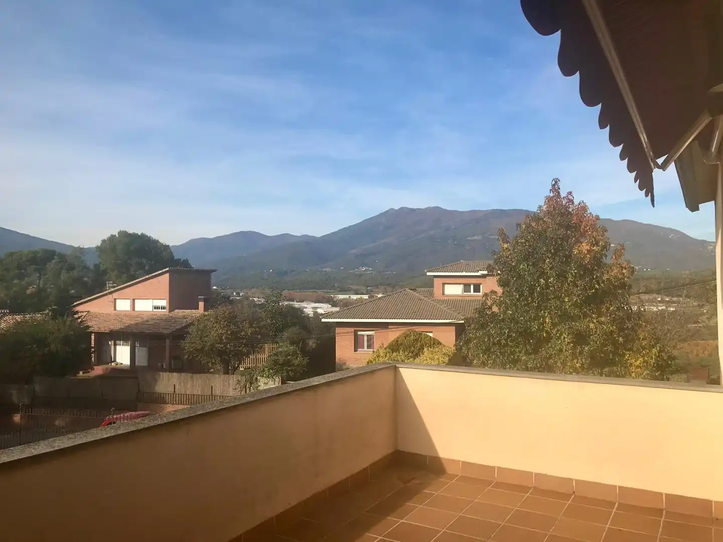 Vista exterior de Casa o chalet en venta en Santa Maria de Palautordera con Calefacción, Jardín privado y Terraza