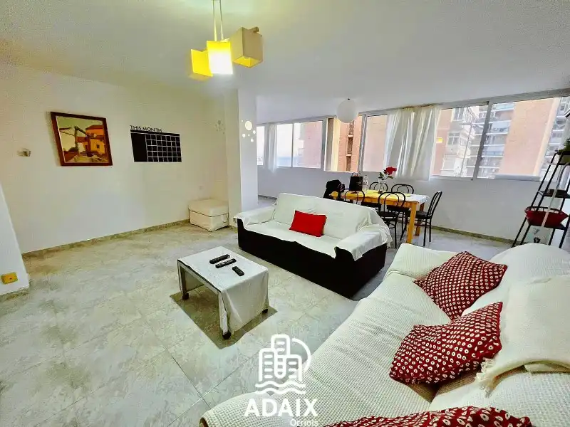 Living room of Flat for sale in Alicante / Alacant  with Air Conditioner and Furnished