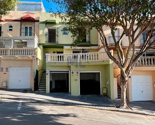 Exterior view of Single-family semi-detached for sale in Málaga Capital  with Air Conditioner, Parquet flooring and Terrace