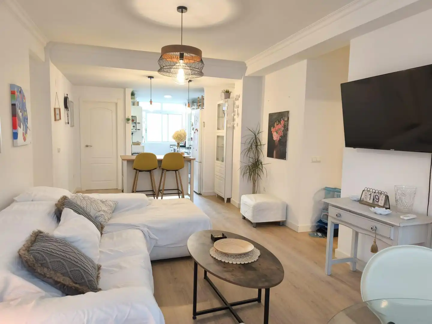 Living room of Flat for rent in Vélez-Málaga