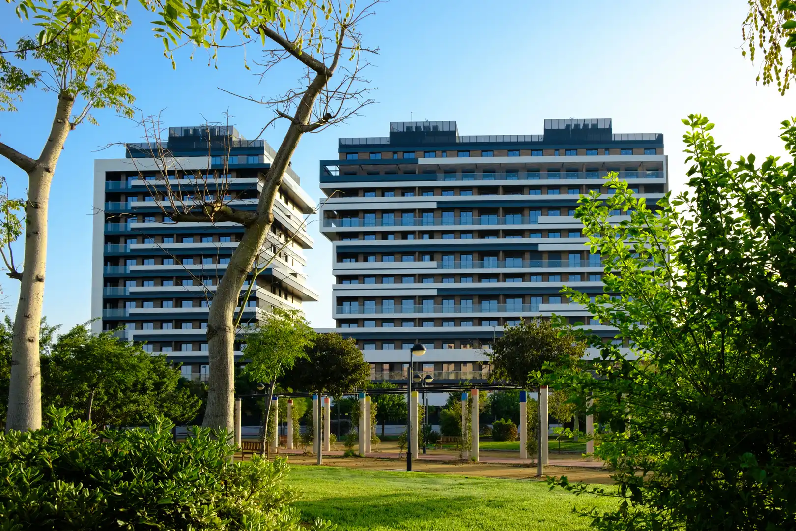 Vista exterior de Ático en venta en Murcia con Aire acondicionado, Calefacción y Jardín privado