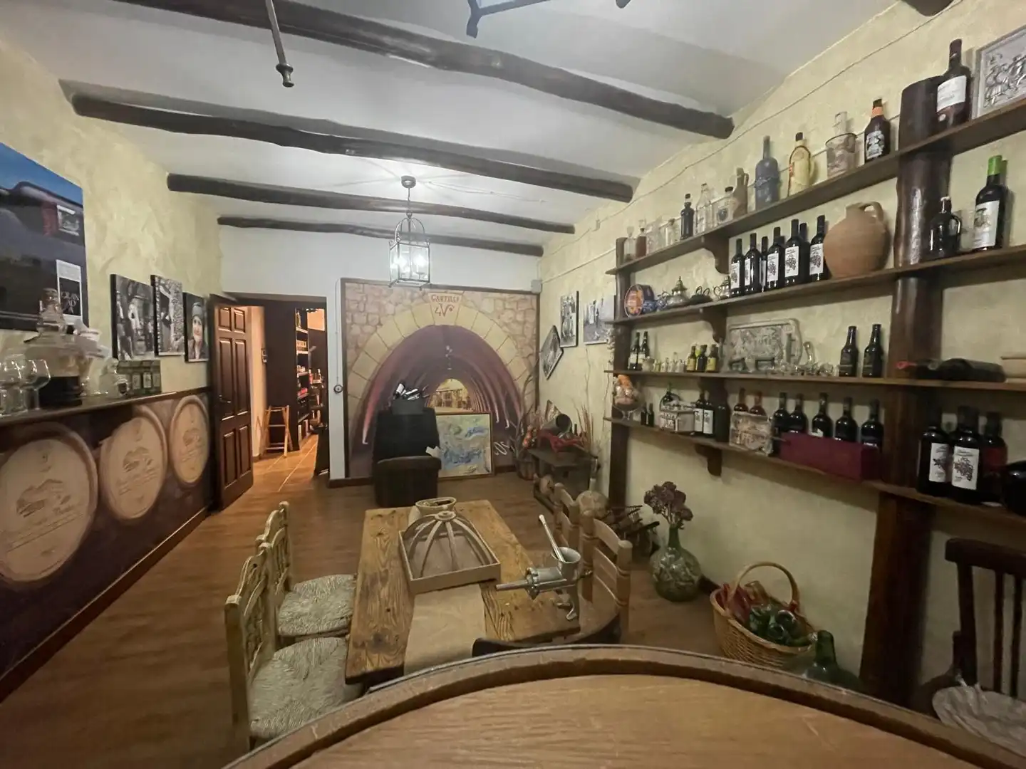 Esszimmer von Geschaftsraum zum Verkauf in Trevélez mit Terrasse und Möbliert