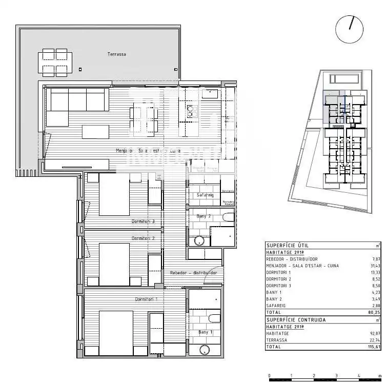 Pis en venda a Cunit Residencial