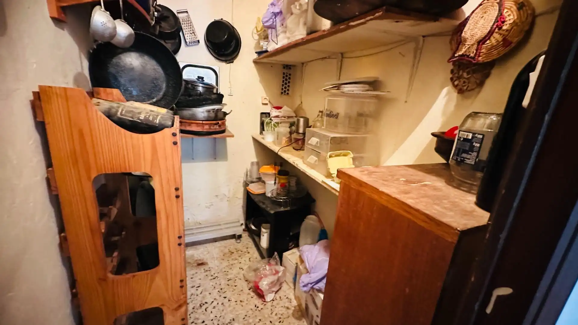 Cuina de Casa o xalet en venda en Elche / Elx amb Jardí privat, Traster i Piscina