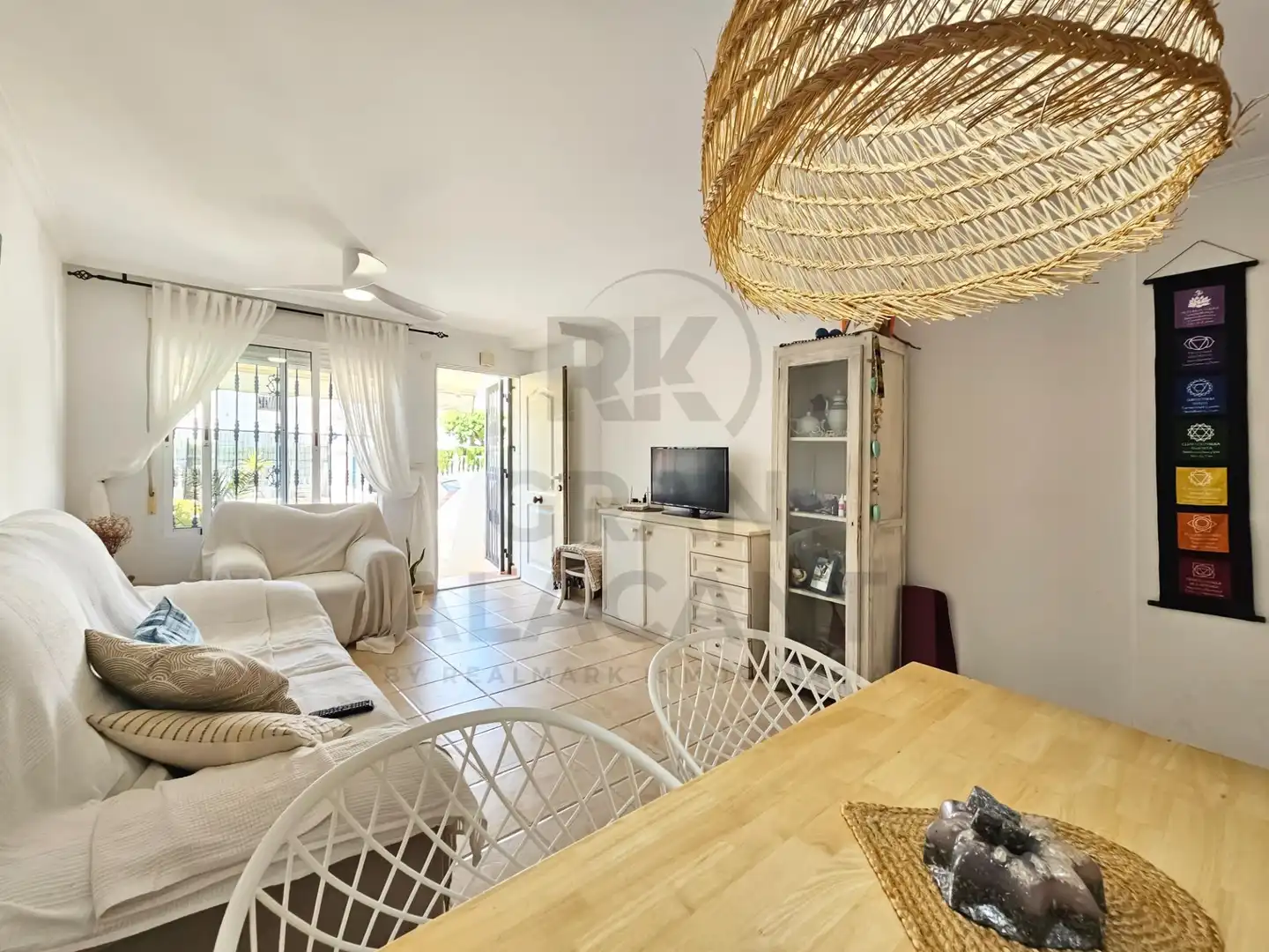 Sala de estar de Casa o chalet en venta en Santa Pola con Jardín privado, Terraza y Trastero