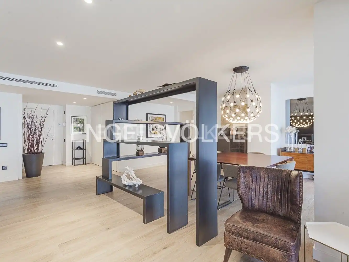 Dining room of Attic for sale in Sant Cugat del Vallès  with Air Conditioner, Heating and Private garden