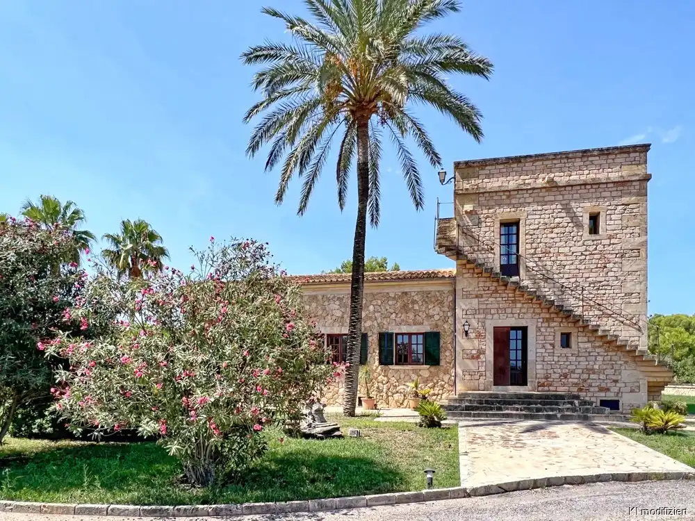 Exterior view of Houses for sale in Ses Salines  with Air Conditioner, Heating and Terrace