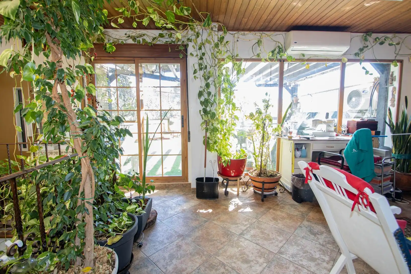 Terraza de Casa o chalet en venta en Peligros con Aire acondicionado, Calefacción y Jardín privado