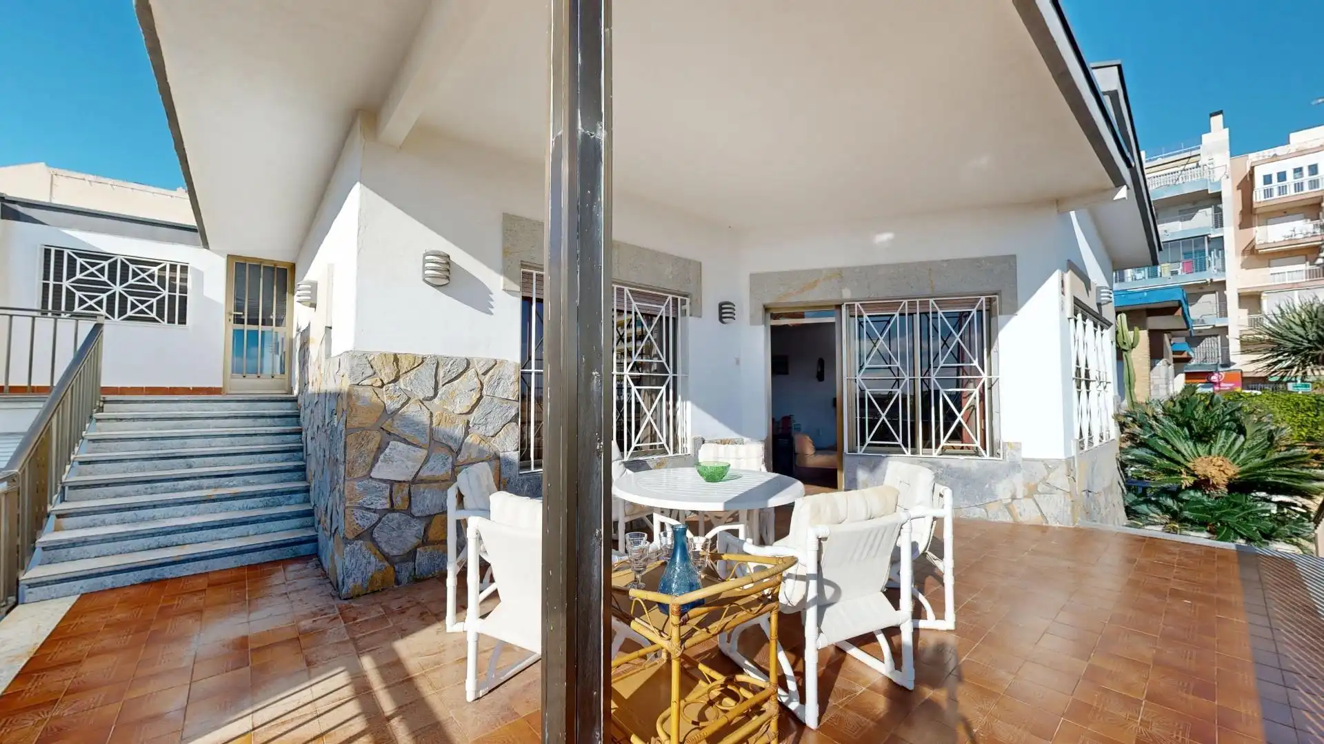 Terrace of Houses for rent in Torrevieja  with Air Conditioner, Private garden and Terrace