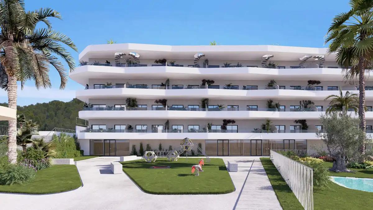 Vista exterior de Apartament en venda en La Nucia