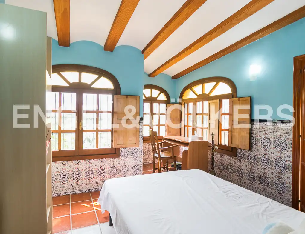 Dormitori de Casa o xalet en venda en Beniarjó amb Aire condicionat, Calefacció i Jardí privat