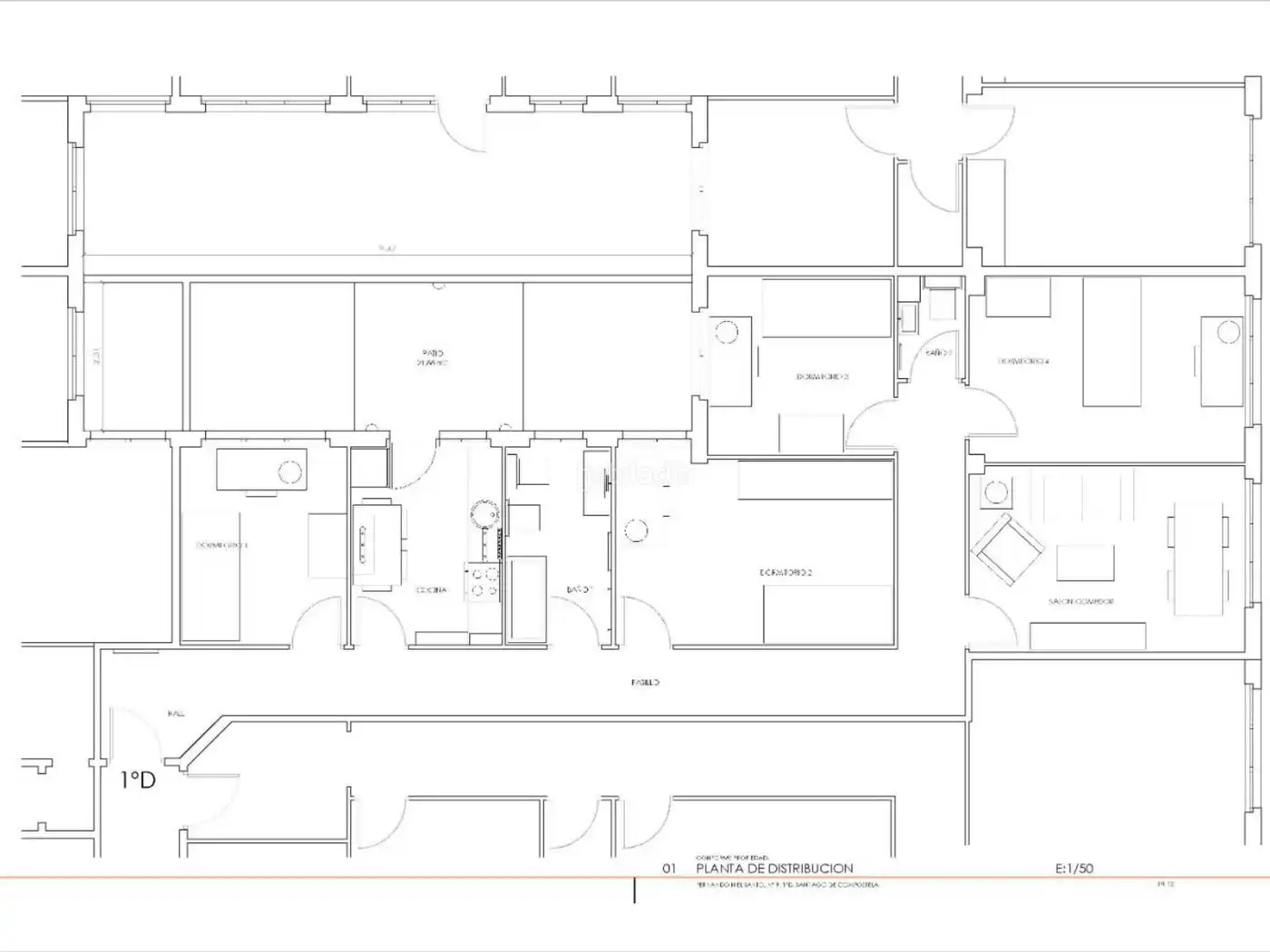 Apartamento con ascensor en alquiler en Rúa de Fernando III o Santo 9, imagen 10