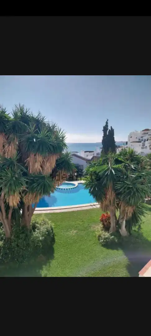 Jardín de Piso de alquiler en Benalmádena con Amueblado