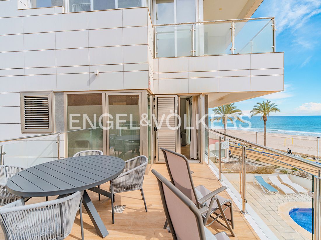 Terrace of Flat for sale in El Campello  with Air Conditioner, Heating and Terrace