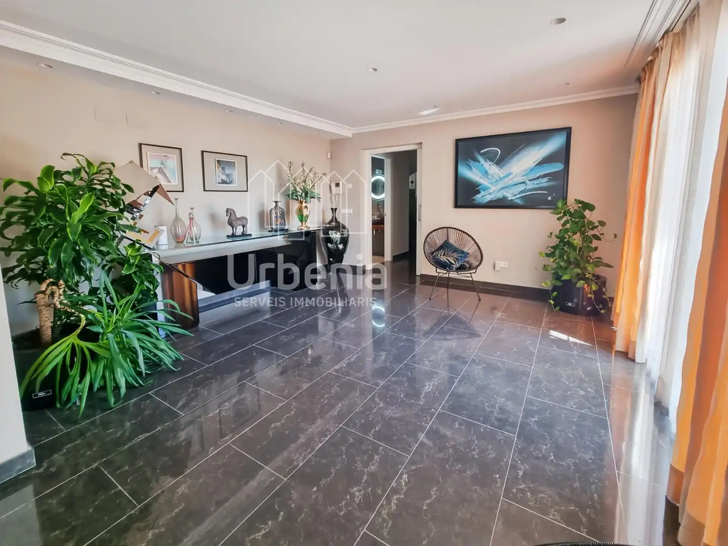 Living room of Houses for sale in Sant Andreu de Llavaneres  with Air Conditioner, Heating and Swimming Pool