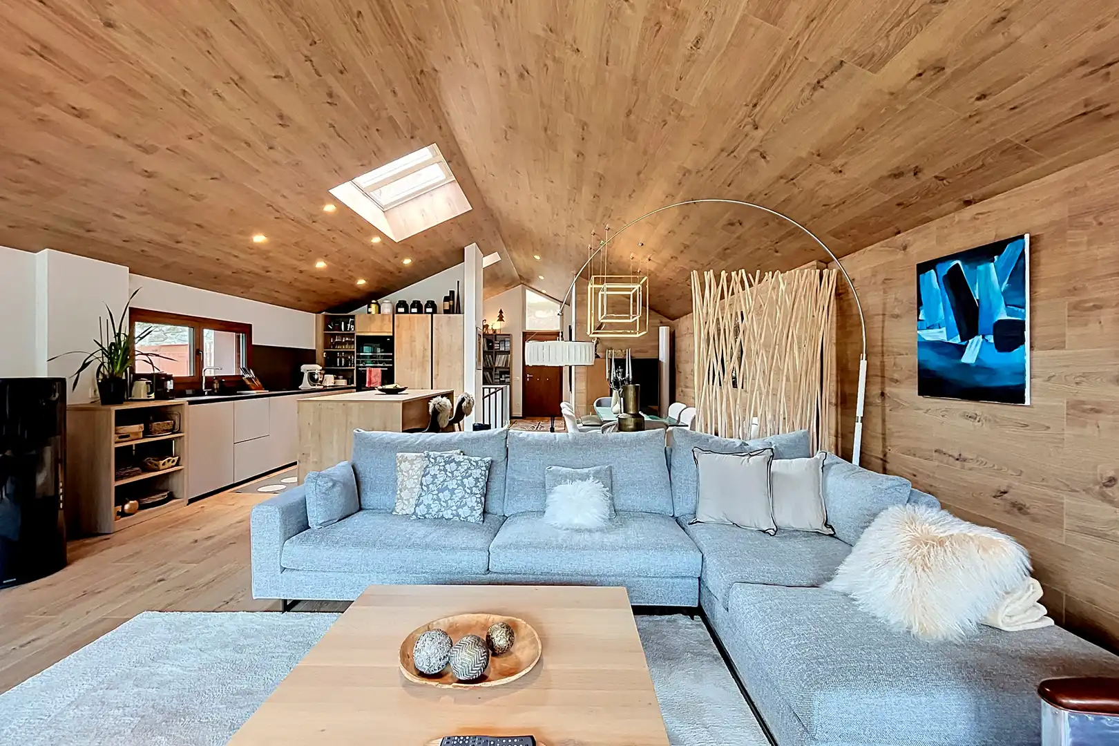 Sala de estar de Casa o chalet en venta en Canillo con Calefacción, Parquet y Terraza
