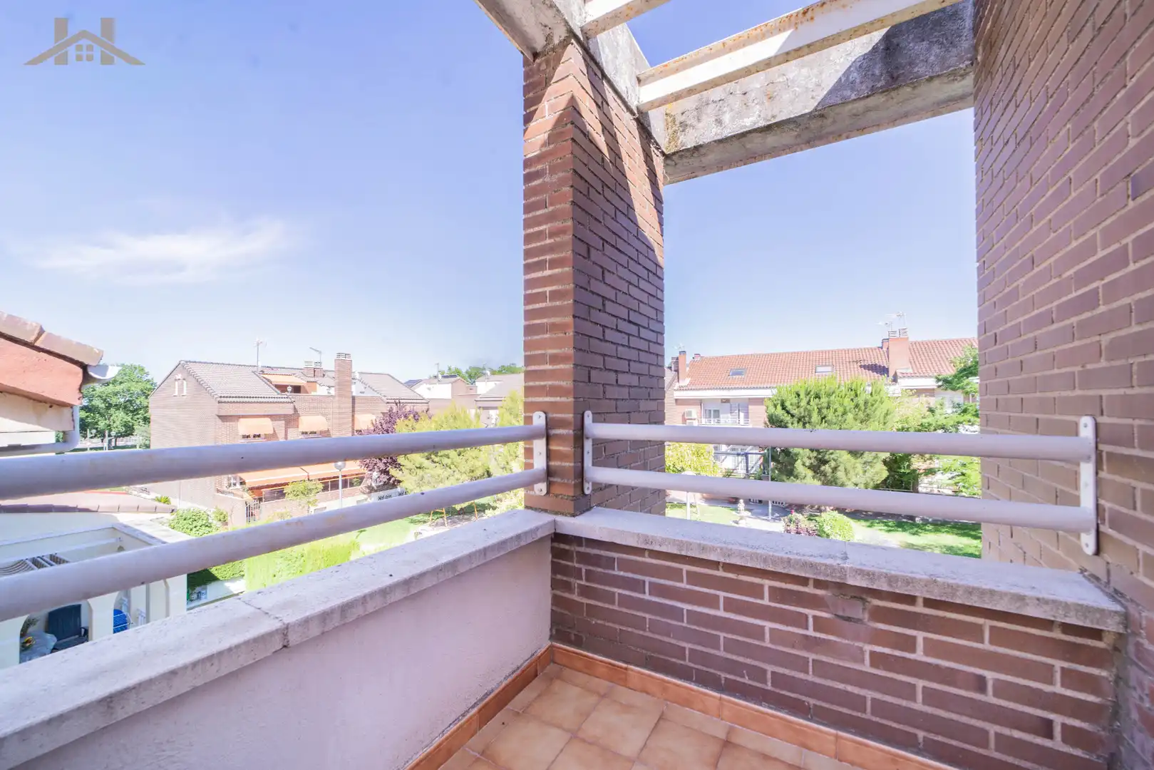 Balcony of Houses for sale in Leganés  with Private garden, Terrace and Storage room