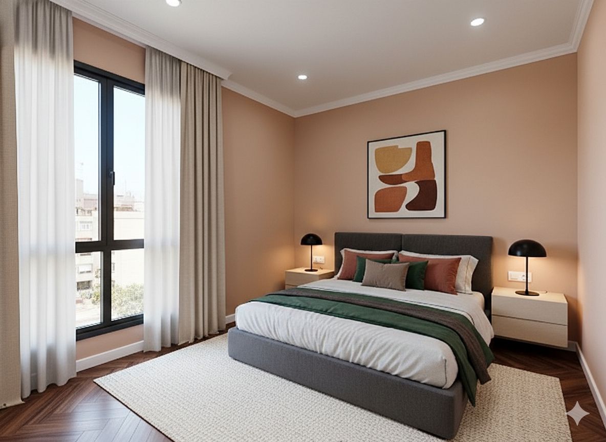 Bedroom of Attic for sale in  Barcelona Capital  with Air Conditioner, Heating and Terrace