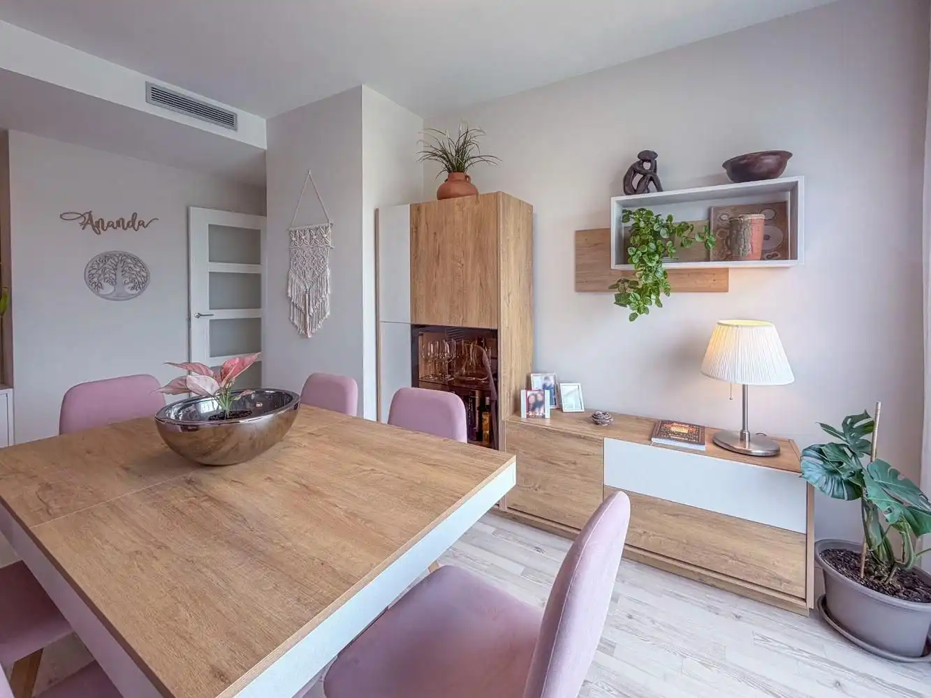 Esszimmer von Dachboden zum Verkauf in Illescas mit Klimaanlage, Heizung und Terrasse