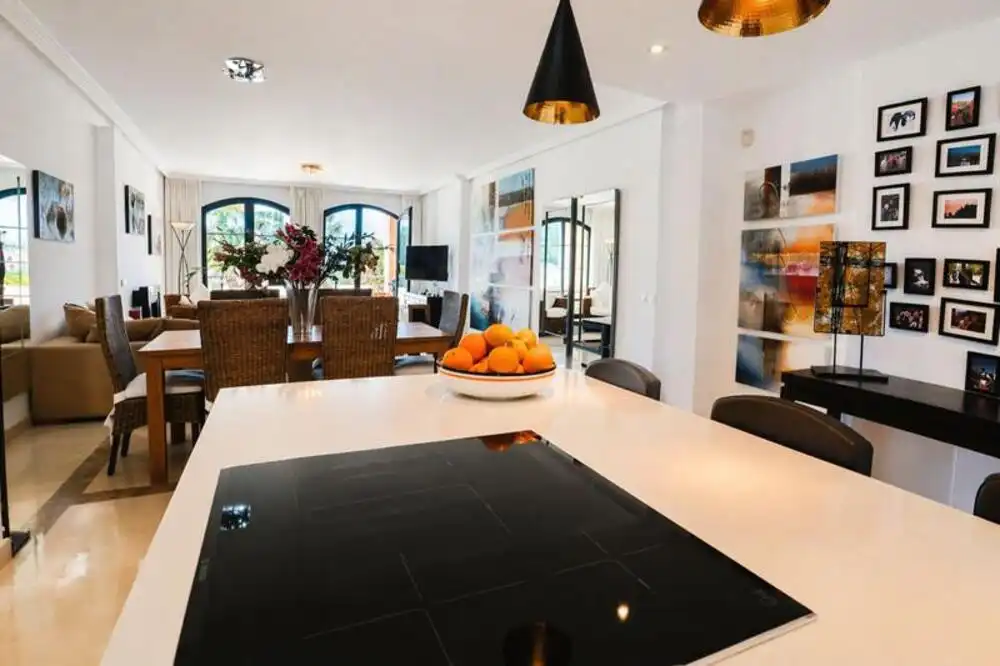 Dining room of Apartments for sale in Estepona  with Air Conditioner, Terrace and Storage room