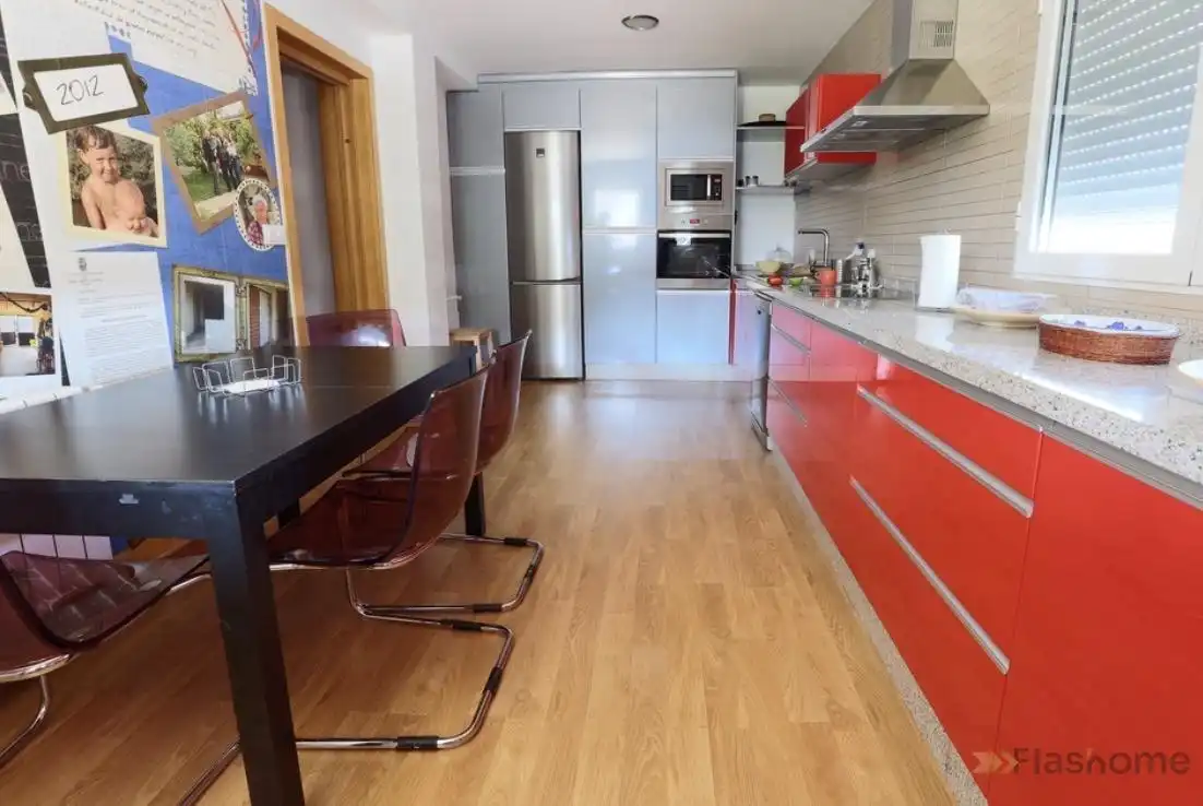 Cocina de Casa o chalet en venta en Santa Amalia con Aire acondicionado, Piscina y Amueblado