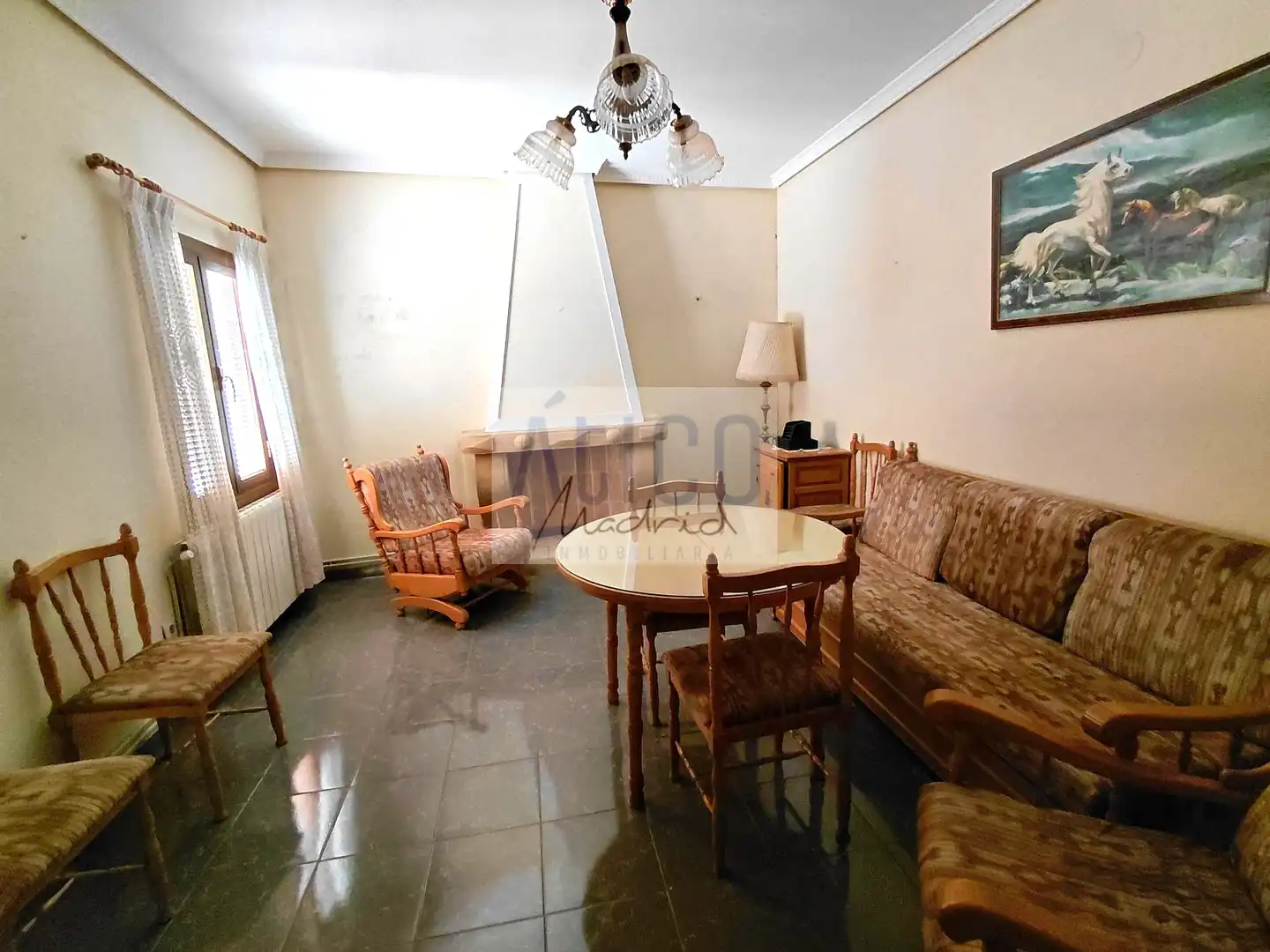 Sala d'estar de Casa o xalet en venda en Cózar amb Calefacció i Terrassa
