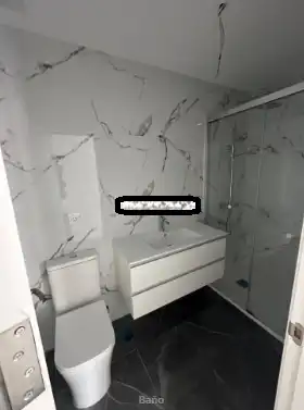Badezimmer von Wohnung zum Verkauf in San Cristóbal de la Laguna mit Abstellraum, Ofen und Waschmaschine